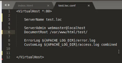 apache2 конфигурационный файл